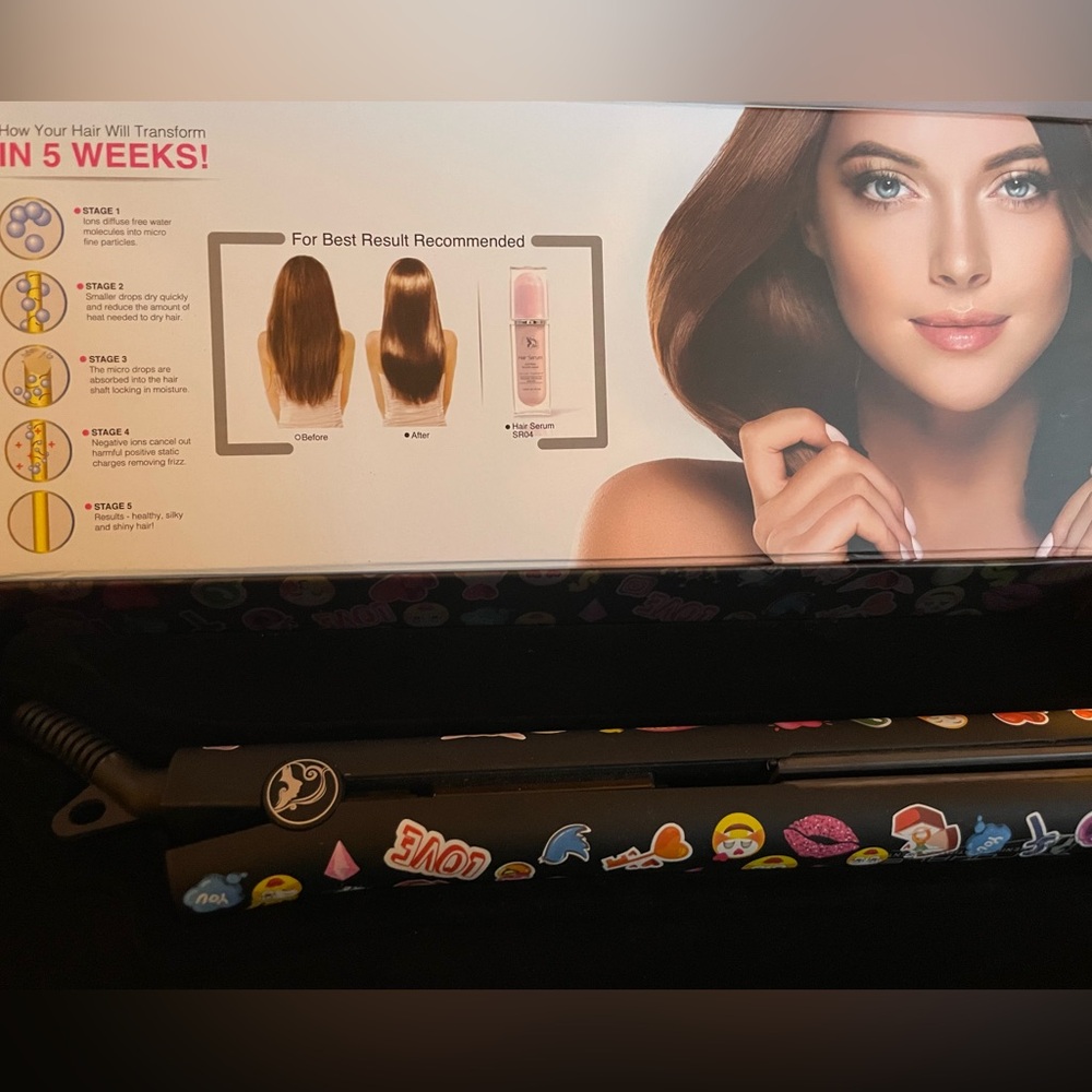 Royale Hair Straightener with Emojis - Picture 2 of 4